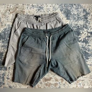 *SOLD* Bundle: 2 Shorts w/Drawstring - 30 Slim